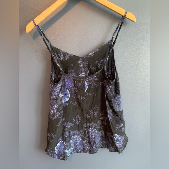 Wilfred 100% Silk Top with floral design - Picture 2 of 3